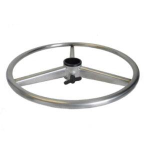 ANELLO REGOLABILE INOX  CON VOLANTINO ART.510