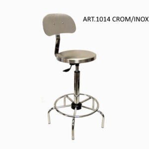 SGABELLO INOX ART.1014 CROM/INOX